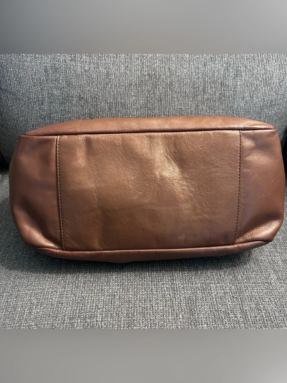 Coach Parker Soho Leather Hobo Bag Pearlized Copper Y2K Slouchy Shoulder (13442)